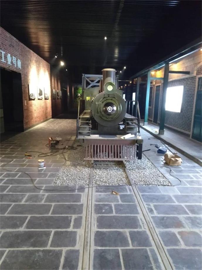 香河县蒸汽火车模型